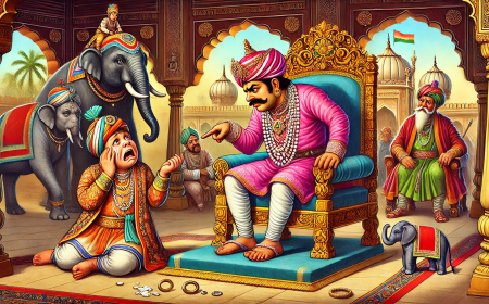 அக்பர் பீர்பால் கதைகள் – குழந்தையின் அழுகை