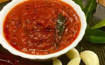 காரசார பூண்டு  சட்னி செய்முறை - Tamil Recipe