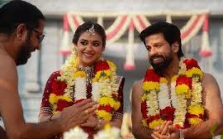 காதலரை மணந்தார் நடிகை கீர்த்தி சுரேஷ்..   - Keerthy Suresh wedding