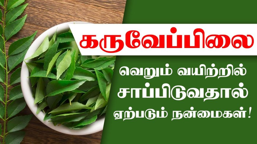 Karuveppilai Benefits in Tamil | கறிவேப்பிலை நன்மைகள் | curry leaves benefits in tamil  | தினமும் காலை வெறும் வயிற்றில்  கருவேப்பிலை