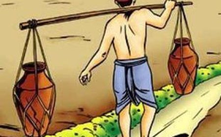 உடைந்த பானை!The Cracked Pot Story in   Tamil/(பஞ்சதந்திர கதைகள்)
