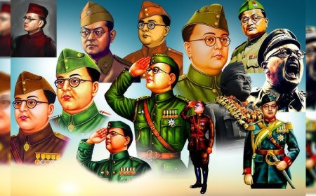 இந்திய விடுதலை போராட்ட வீரர் நேதாஜி சுபாஷ் சந்திர போஸ்-ன் வாழக்கை வரலாறு