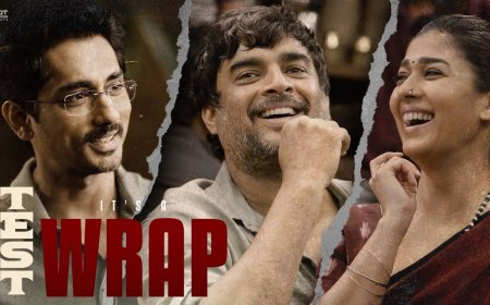 வைரலாகும் டெஸ்ட்  படம்  டீசர்....