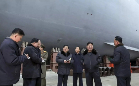 அணு ஆயுத கப்பலை உருவாக்கிய வடகொரியா! அதிர்ச்சியில் அமெரிக்கா!