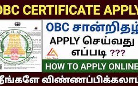 OBC சான்றிதழ் பெறுவது எப்படி? | How to Apply OBC Certificate online in tamilnadu?