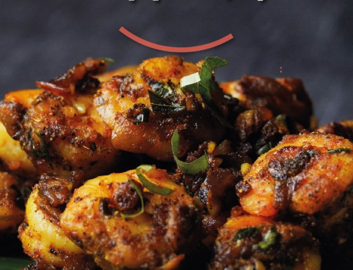 இறால் மிளகு வறுவல்