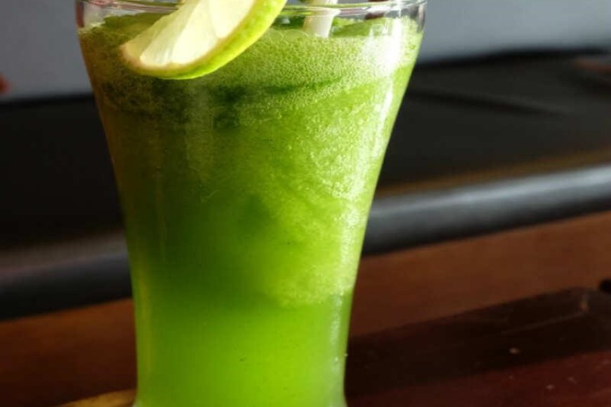 புதினா லைம் ஜூஸ் (Mint Lime Juice)