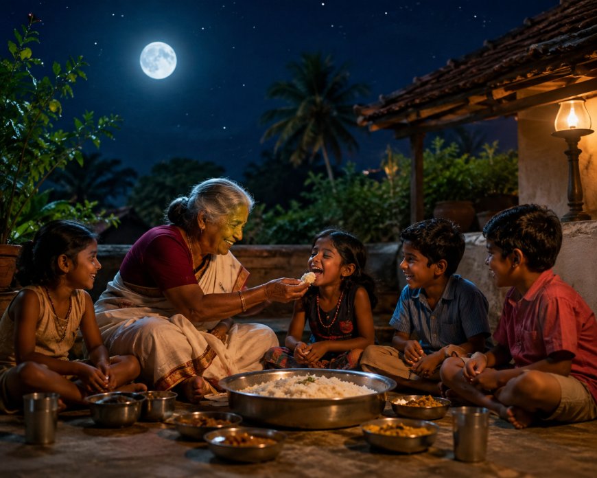 நிலாச்சோறு – மறைந்து வரும் நம் குழந்தைப் பருவத்தின் அழகான நினைவு