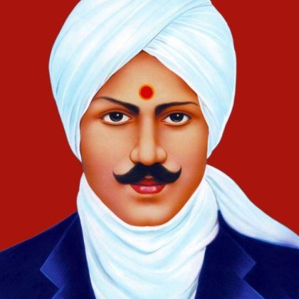 B) பாரதியார்